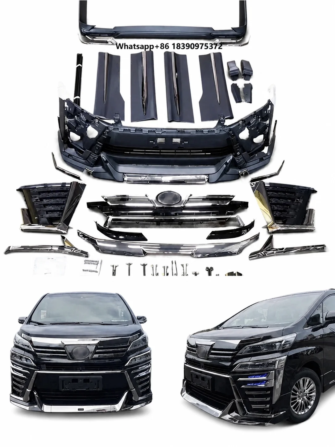 High Quality 1:1 Fit 35 SeriesStyle Screw-on Body Kit for for 2020-2023 Full LED Bumper Grille Set
High Quality 1:1 Fit 35 SeriesStyle Screw-on Body Kit for for 2020-2023 Full LED Bumper Grille Set