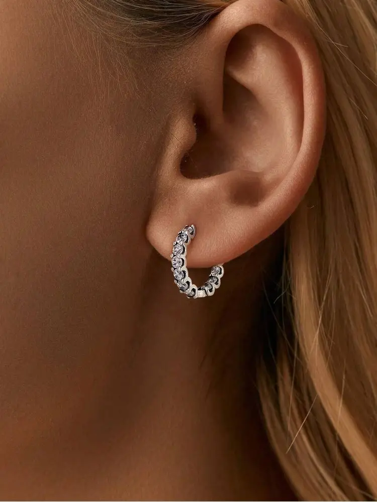 925 Sterling Silver Simplicity Bullhead Circular Zircon Earrings For Women Anniversary Party Fashion High Quality Fine Jewelry
925 Sterling Silver Simplicity Bullhead Circular Zircon Earrings For Women Anniversary Party Fashion High Quality Fine Jewelry