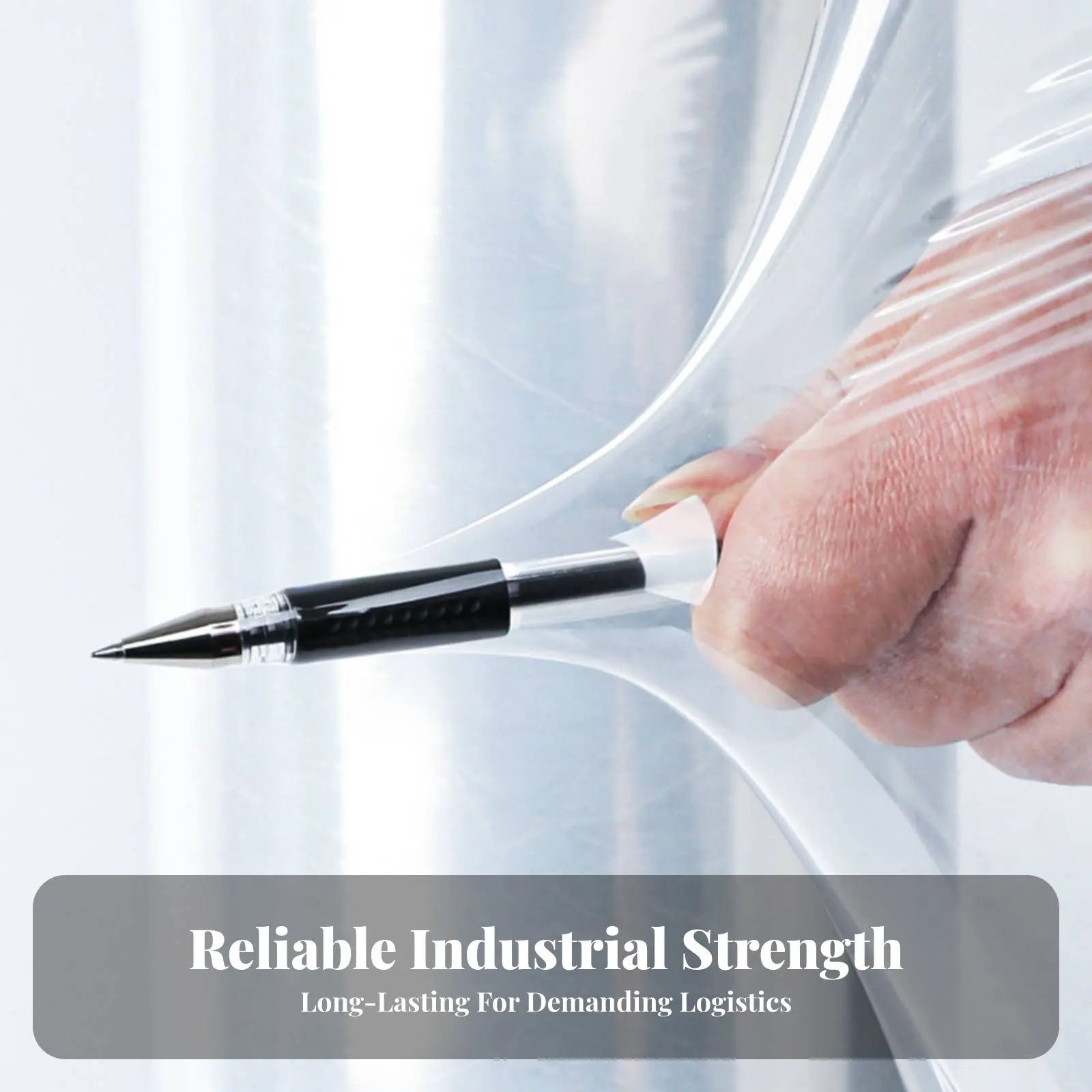 Stretch Wrap Film High Elasticity Professional Plastic Wrap Transparent PE Film Moisture & Particles Resistant Puncture
Stretch Wrap Film High Elasticity Professional Plastic Wrap Transparent PE Film Moisture & Particles Resistant Puncture