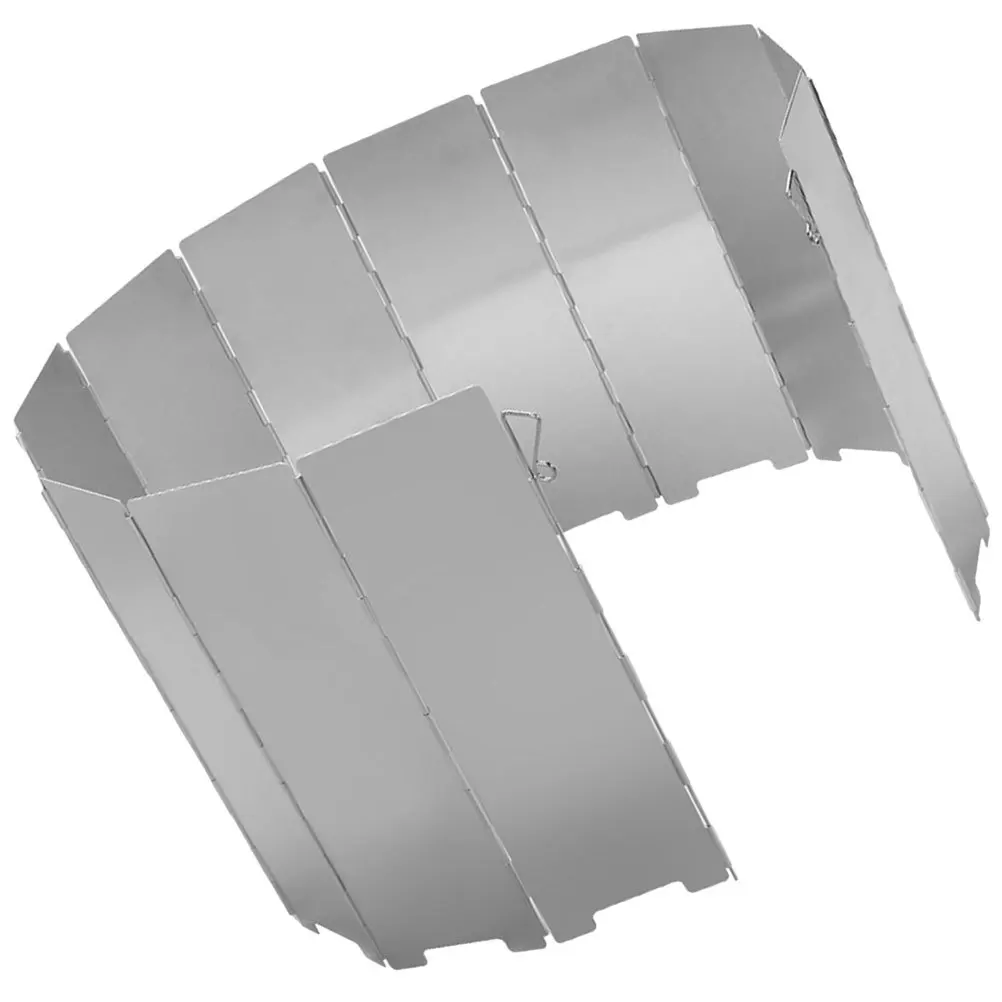 Camping Stove Windshield 12 Plates Foldable Aluminum Alloy Compact Lightweight Outdoor Stove Windscreen for Backpacking Camping
Camping Stove Windshield 12 Plates Foldable Aluminum Alloy Compact Lightweight Outdoor Stove Windscreen for Backpacking Camping