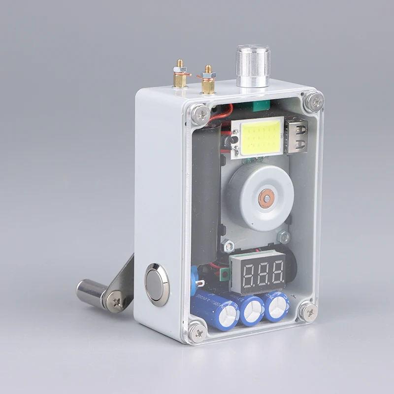 Hand Generator USB Charging Portable Acrylic Camping Equipment Outdoor Accessories Emergency Tool
Hand Generator USB Charging Portable Acrylic Camping Equipment Outdoor Accessories Emergency Tool