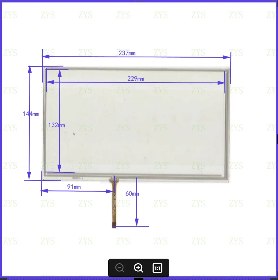 ZhiYuSun XWT1087 237 мм * 144 мм 10,1-дюймовая 4-проводная резистивная сенсорная панель для автомобильного DVD, 237*144 GPS-навигатор XWT 1087
ZhiYuSun XWT1087 237 мм * 144 мм 10,1-дюймовая 4-проводная резистивная сенсорная панель для автомобильного DVD, 237*144 GPS-навигатор XWT 1087