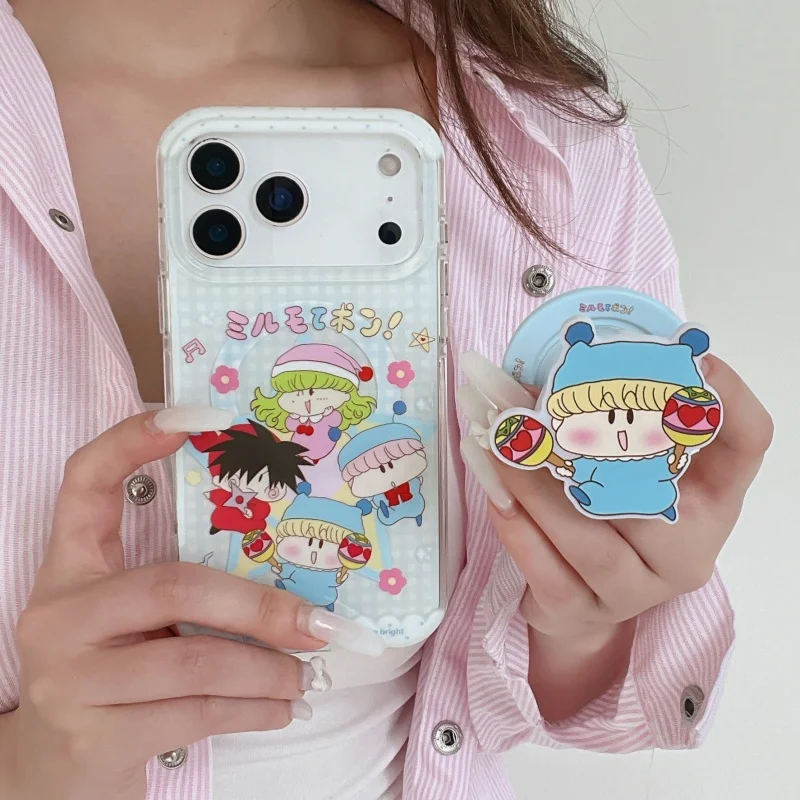 Funny Cute Cartoon Pattern Plaid Magnetic Phone Case For iPhone 17 Pro 15 16 Pro Max Cover with Stand For Magsafe Protective Cas
Funny Cute Cartoon Pattern Plaid Magnetic Phone Case For iPhone 17 Pro 15 16 Pro Max Cover with Stand For Magsafe Protective Cas