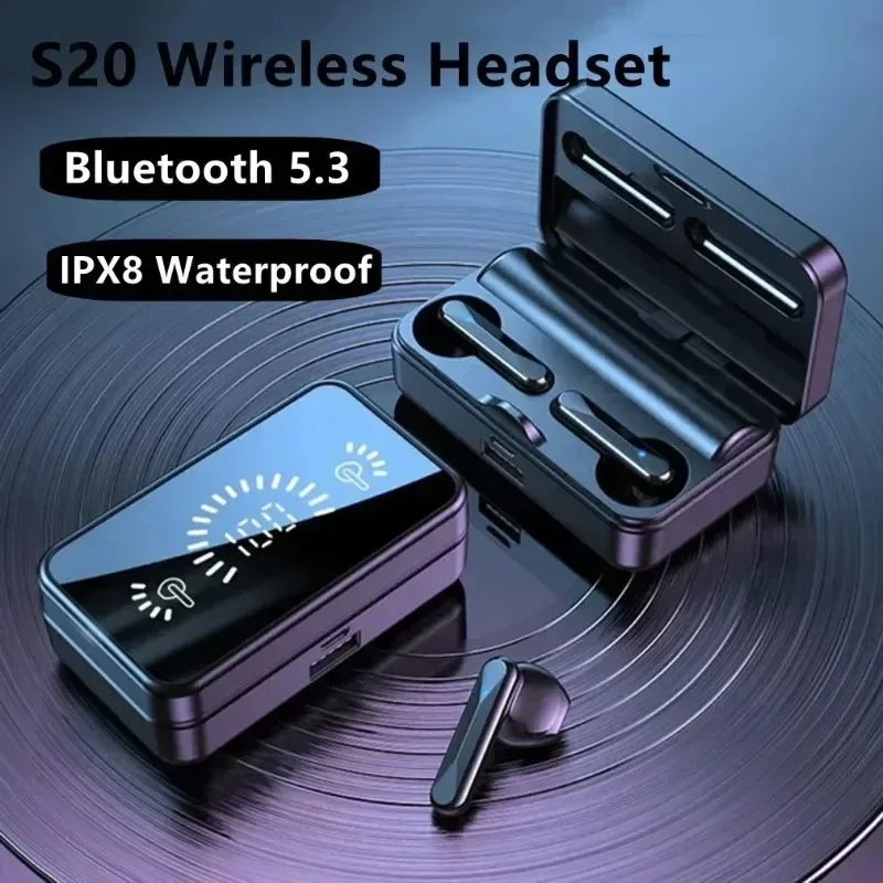 For Samsung Galaxy Note 20 S10 S20 Ultra Huawei Xiaomi TWS Mic Stereo Bass Wirless Earphones Headphone Sports Earbuds
For Samsung Galaxy Note 20 S10 S20 Ultra Huawei Xiaomi TWS Mic Stereo Bass Wirless Earphones Headphone Sports Earbuds