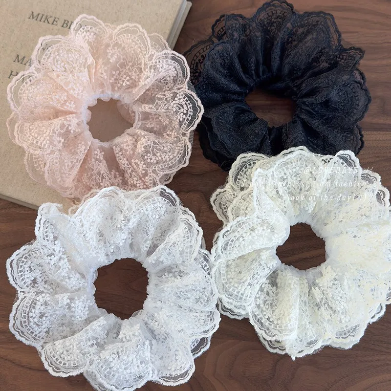 Hair Scrunchie Tulle Lace Embroidery Fabric Solid Color Comfortable Travel Party Skin Friendly Long Lasting Versatile Hair
Hair Scrunchie Tulle Lace Embroidery Fabric Solid Color Comfortable Travel Party Skin Friendly Long Lasting Versatile Hair