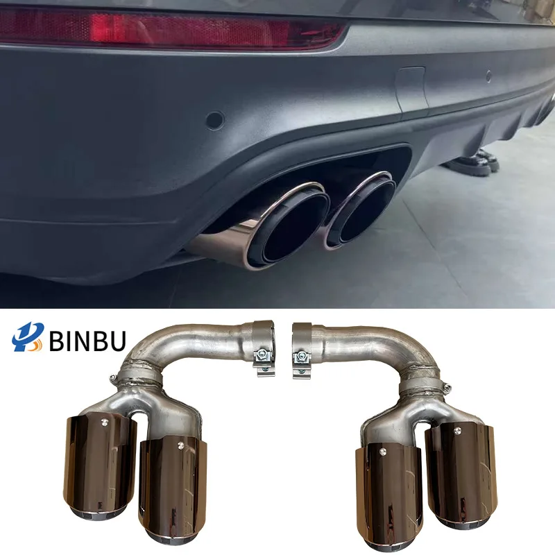 Подходит для Porsche Cayenne, выхлопная система автомобиля, модифицированный векторный стиль Cayenne, четырехслойная спортивная хвостовая горло 
Подходит для Porsche Cayenne, выхлопная система автомобиля, модифицированный векторный стиль Cayenne, четырехслойная спортивная хвостовая горло