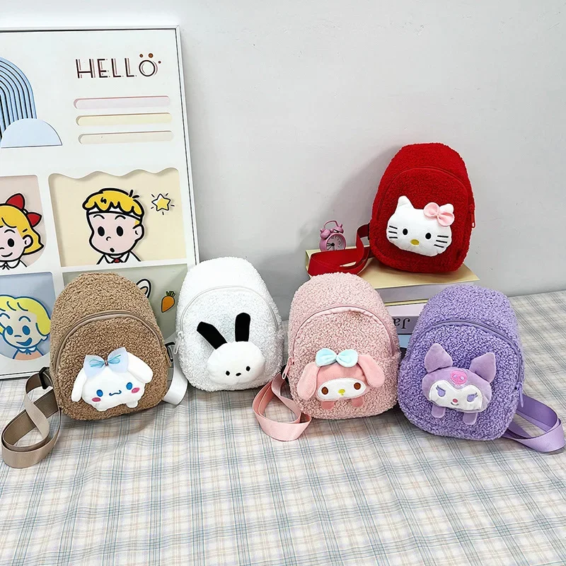 Cartoon Sanrioed Cinnamoroll Plush Backpack Cute White Dog Plush Shoulder Bags Soft Stuffed School Bag Kids Girl Birthday Gifts
Cartoon Sanrioed Cinnamoroll Plush Backpack Cute White Dog Plush Shoulder Bags Soft Stuffed School Bag Kids Girl Birthday Gifts