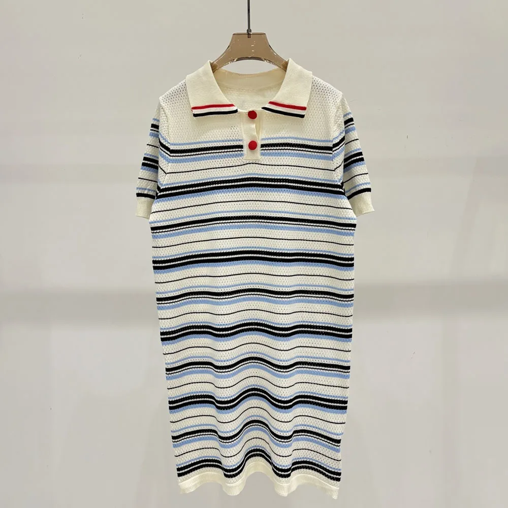 High-quality 2026 new style women's short-sleeved striped dress, a loose and comfortable summer dress xy2651458
High-quality 2026 new style women's short-sleeved striped dress, a loose and comfortable summer dress xy2651458