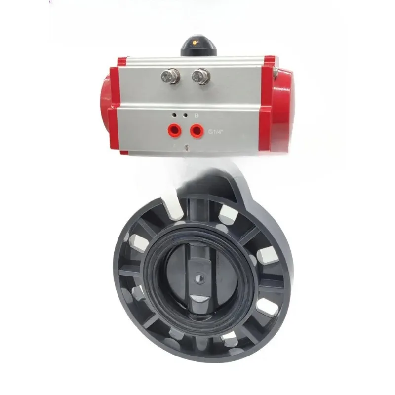 Пневматический дроссельный клапан из ПВХ D671X-16S, пластиковый зажим, тип резины EPDM
Пневматический дроссельный клапан из ПВХ D671X-16S, пластиковый зажим, тип резины EPDM