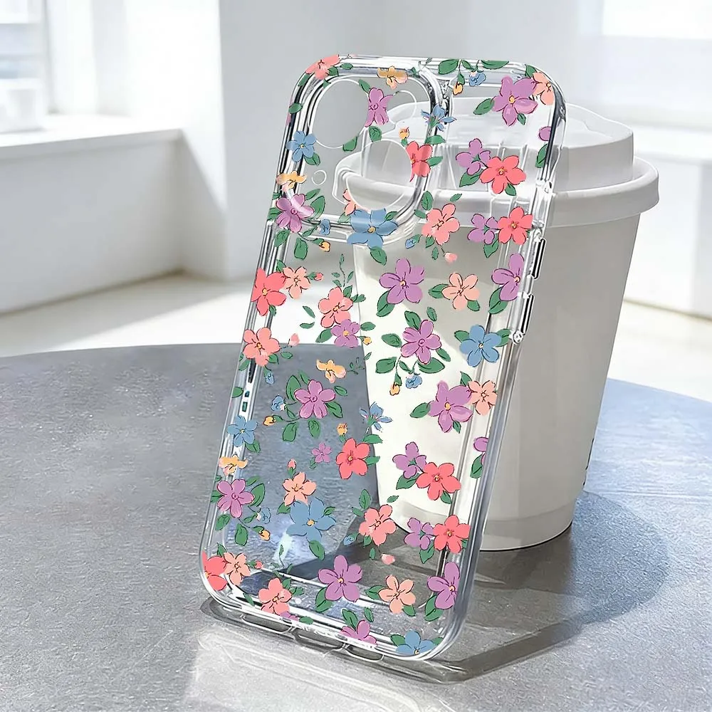 Small Flower Luxury For Apple iPhone 17 Air 16e 16 15 14 13 12 11 Mini Pro Max Plus Transparent Soft Cover Phone Case
Small Flower Luxury For Apple iPhone 17 Air 16e 16 15 14 13 12 11 Mini Pro Max Plus Transparent Soft Cover Phone Case