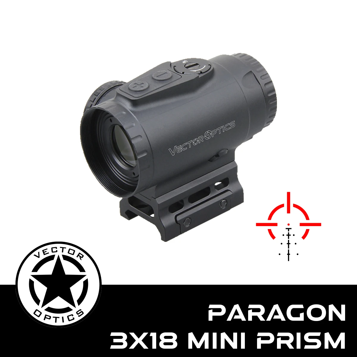 Vector Optics Paragon 3x18 Mini Prism Rifle Scope With Long Eye Relief Compact CQB Optics For Fast Target Shooting AR 15 .308
Vector Optics Paragon 3x18 Mini Prism Rifle Scope With Long Eye Relief Compact CQB Optics For Fast Target Shooting AR 15 .308
