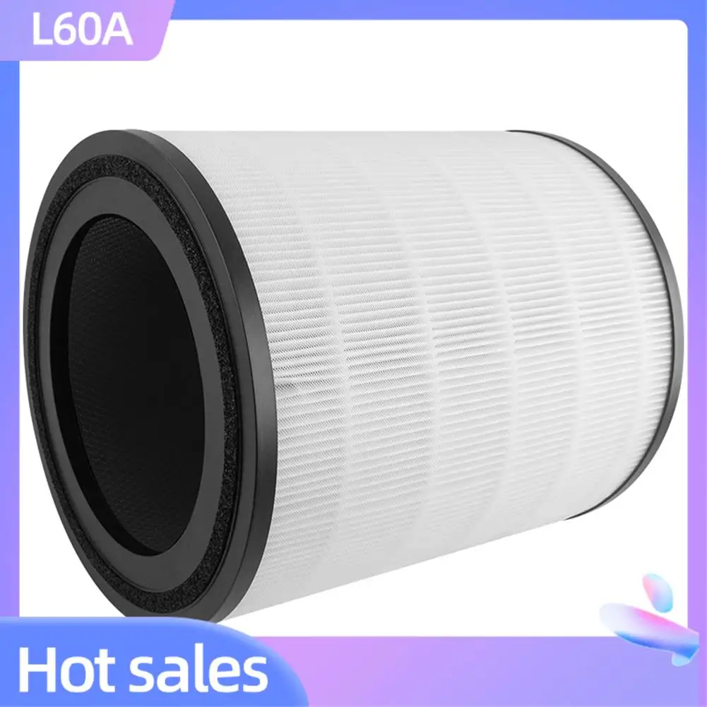 L60A LV-H133 H13 Сменный фильтр True HEPA для очистителя воздуха LEVOIT LV-H133, номер детали LV-H133-RF
L60A LV-H133 H13 Сменный фильтр True HEPA для очистителя воздуха LEVOIT LV-H133, номер детали LV-H133-RF