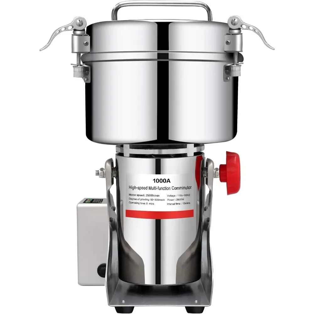 Бестселлер: Электрическая мельница для зерна 1000 г, измельчитель из нержавеющей стали 304, коммерческая мельница для кукурузы
Бестселлер: Электрическая мельница для зерна 1000 г, измельчитель из нержавеющей стали 304, коммерческая мельница для кукурузы