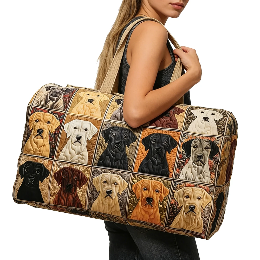 Quilted Duffle Bag Adorable Dogs 3D Print Personalized Custom Travel Tote Women Men Weekender Bag 2026 Outdoor Road Trips
Quilted Duffle Bag Adorable Dogs 3D Print Personalized Custom Travel Tote Women Men Weekender Bag 2026 Outdoor Road Trips