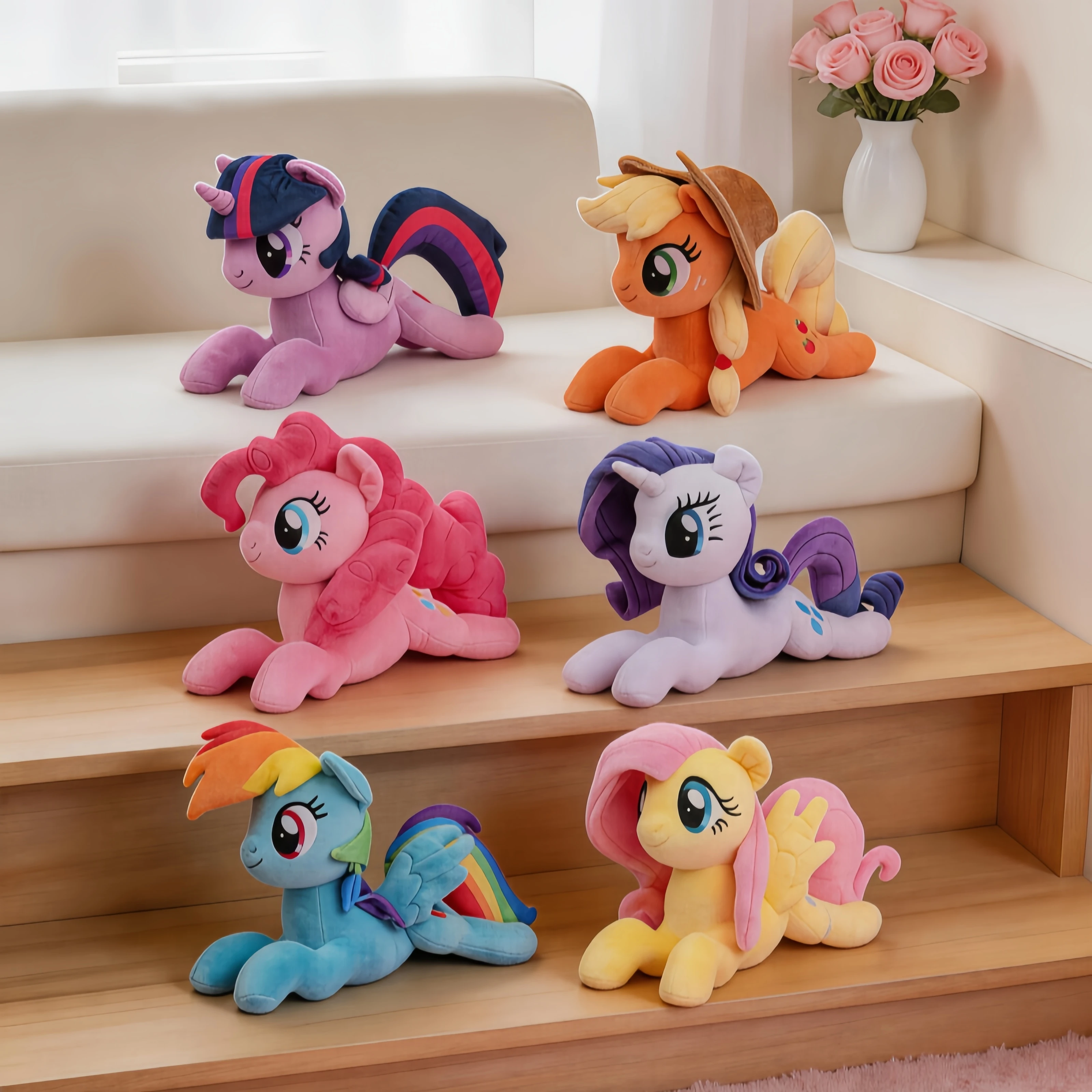 Genuine My Little Pony Plush Toy Kawaii Friendship Is Magic Plushies Doll Rarity Sofa Pillow Cartoon Rainbow Dash Kids Gift
Genuine My Little Pony Plush Toy Kawaii Friendship Is Magic Plushies Doll Rarity Sofa Pillow Cartoon Rainbow Dash Kids Gift