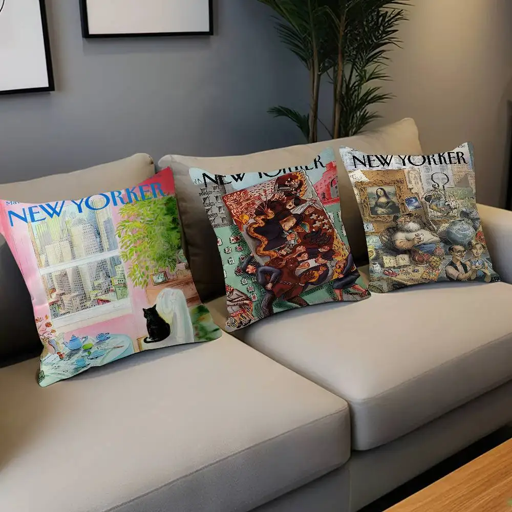 The-New-Yorkers Cushion Cover Pillow Cover Decor Pillowcase Printed Cushion Case For Couch
The-New-Yorkers Cushion Cover Pillow Cover Decor Pillowcase Printed Cushion Case For Couch