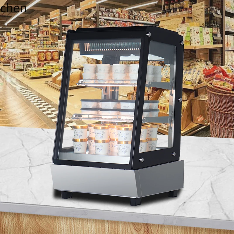 ZML small freezer glass display cabinet ice cream rock sugar gourd beverage refrigerated
ZML small freezer glass display cabinet ice cream rock sugar gourd beverage refrigerated