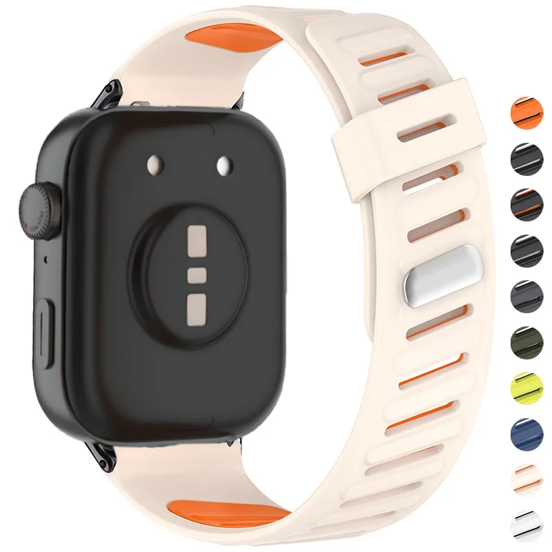 Силиконовый ремешок для Huawei Watch Fit 4/3, спортивный удобный сменный браслет для Huawei Watch Fit 4Pro, аксессуары
Силиконовый ремешок для Huawei Watch Fit 4/3, спортивный удобный сменный браслет для Huawei Watch Fit 4Pro, аксессуары