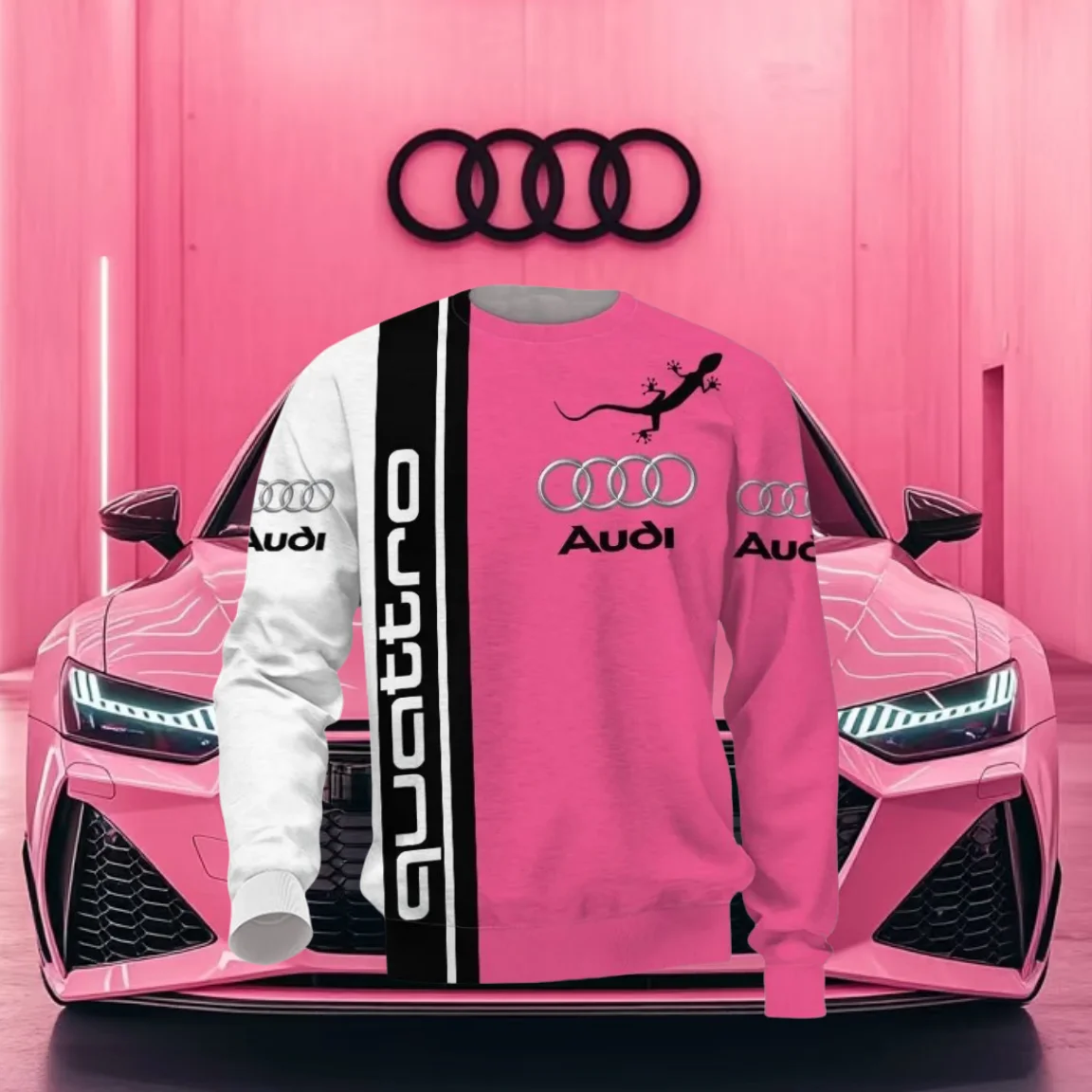 Audi Authorization Motorsport Quattro Racing Long Sleeve Tops Men Women Clothes Breathable Quick-drying Sweat-absorbing T-Shirt
Audi Authorization Motorsport Quattro Racing Long Sleeve Tops Men Women Clothes Breathable Quick-drying Sweat-absorbing T-Shirt