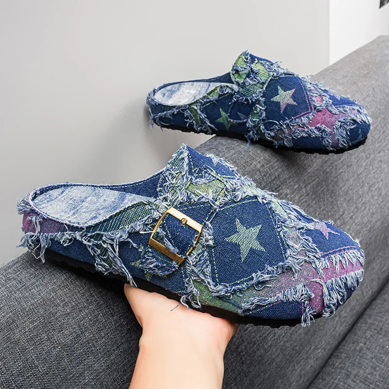 Size 47 Men's Shoes Cowboy Men's Slippers Lightweig Soft-soled Bag Head Slippers for Men Outdoor Men's Sneakers and Casual Shoes
Size 47 Men's Shoes Cowboy Men's Slippers Lightweig Soft-soled Bag Head Slippers for Men Outdoor Men's Sneakers and Casual Shoes