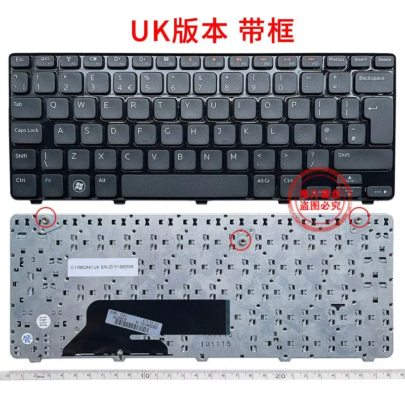 US New Keyboard for DELL For INSPIRON M101 M101Z 1120 1122 M102 M102Z P07T laptop keyboard
US New Keyboard for DELL For INSPIRON M101 M101Z 1120 1122 M102 M102Z P07T laptop keyboard
