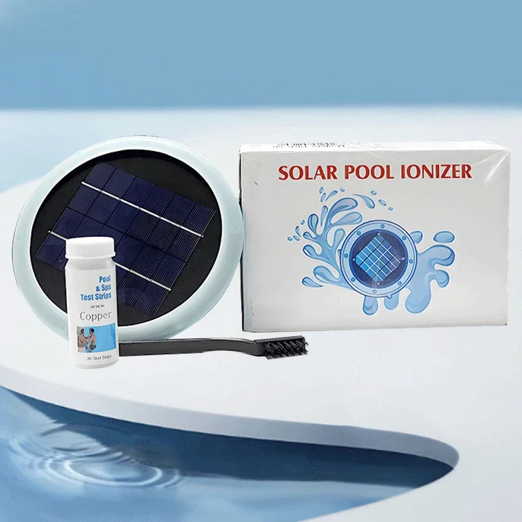 Hot Sale 2025 Portable Stainless Steel Night Self-Luminous Solar Pool Ionizer for Keep Pool Clean
Hot Sale 2025 Portable Stainless Steel Night Self-Luminous Solar Pool Ionizer for Keep Pool Clean