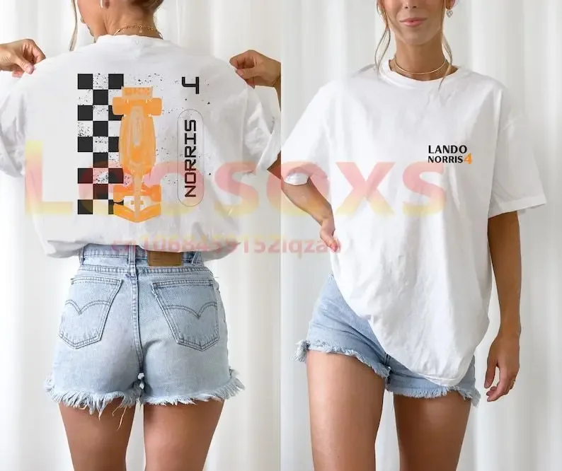Summer trend Lando Norris 2024 comfortable breathable men's T-shirt pure cotton casual women's gift f1 short sleeve
Summer trend Lando Norris 2024 comfortable breathable men's T-shirt pure cotton casual women's gift f1 short sleeve
