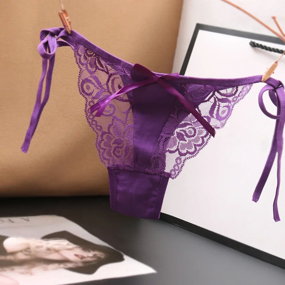 Sexy Women's Briefs Shorts Sheer Lace Knickers G-Strings Thongs Underwear Fashion Low Rise Female Panties
Sexy Women's Briefs Shorts Sheer Lace Knickers G-Strings Thongs Underwear Fashion Low Rise Female Panties