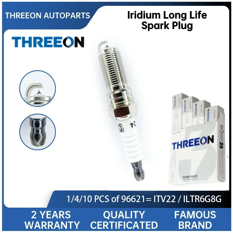 KIRSTEN Iridium Spark Plug for Buick Regal Ford Jaguar 2.0T LR025605 12647827 30758130 AJ813092 ILTR6G8G(96621) KSP96621
KIRSTEN Iridium Spark Plug for Buick Regal Ford Jaguar 2.0T LR025605 12647827 30758130 AJ813092 ILTR6G8G(96621) KSP96621