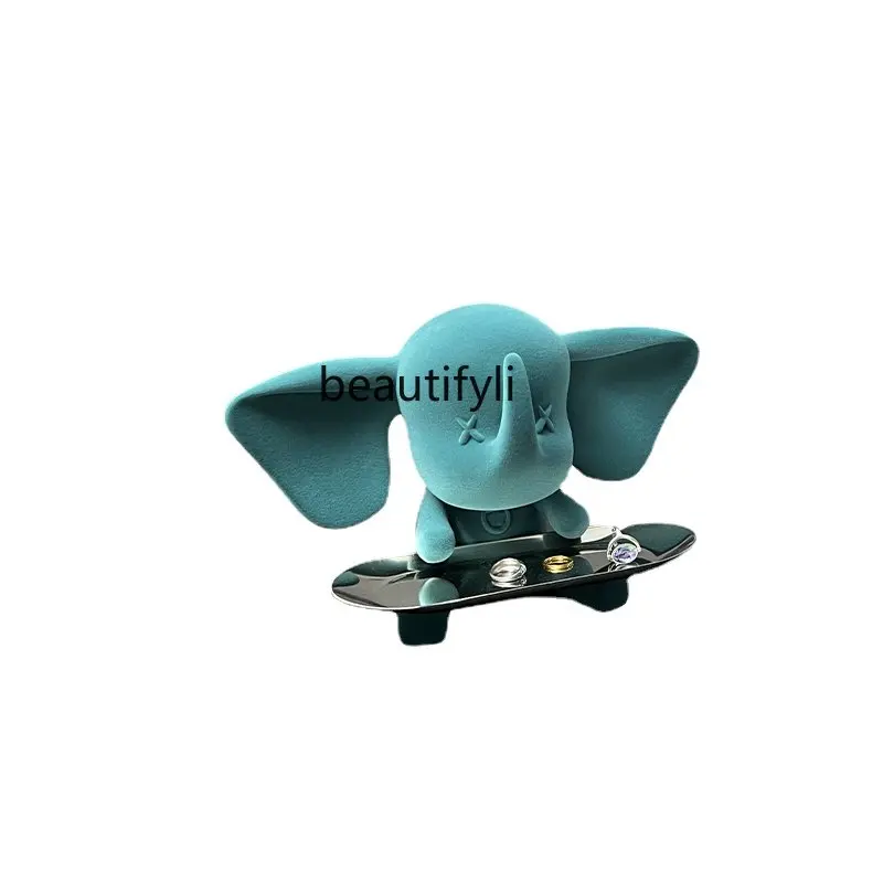 Modern Cute Dumbo Tray Decoration Bedroom Dresser Ornament Storage Tray Hallway Key Dining Tray
Modern Cute Dumbo Tray Decoration Bedroom Dresser Ornament Storage Tray Hallway Key Dining Tray