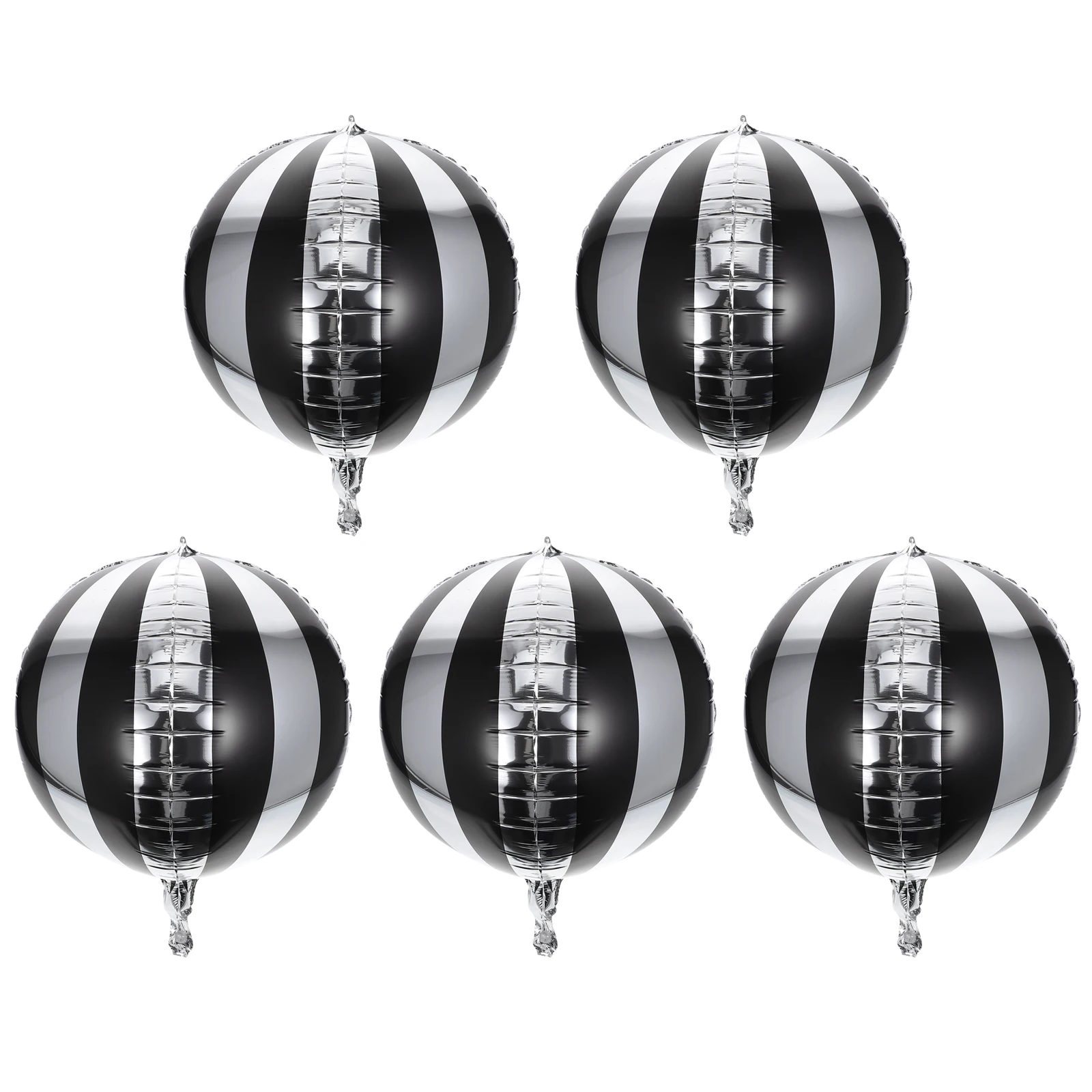 5pcs Silver Round Balloons Wear Resistant Aluminum Film Perfect Wedding Party Supplies Striped Foil Balloon Decorations Festive
5pcs Silver Round Balloons Wear Resistant Aluminum Film Perfect Wedding Party Supplies Striped Foil Balloon Decorations Festive