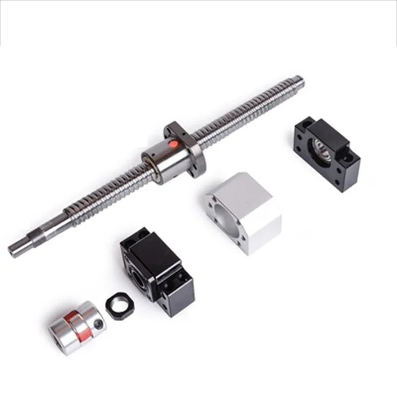 CNC Ball Screw Set: screw DFU 2005 with End Machining 600mm & Nut DFU2005&nut Housing DSG20H+supporter BK15 BF15
CNC Ball Screw Set: screw DFU 2005 with End Machining 600mm & Nut DFU2005&nut Housing DSG20H+supporter BK15 BF15
