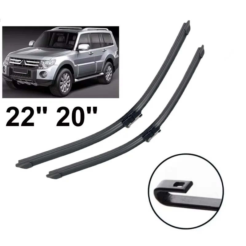 Wiper Front Wiper Blades For Mitsubishi Pajero Shogun Montero V80 2007 - 2021 Windshield Windscreen Window Brush 22"+20"
Wiper Front Wiper Blades For Mitsubishi Pajero Shogun Montero V80 2007 - 2021 Windshield Windscreen Window Brush 22"+20"
