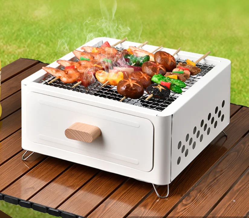 Stainless Steel Outdoor Camping BBQ and Firewood Wilderness Adventure Perfect Significant Other
Stainless Steel Outdoor Camping BBQ and Firewood Wilderness Adventure Perfect Significant Other