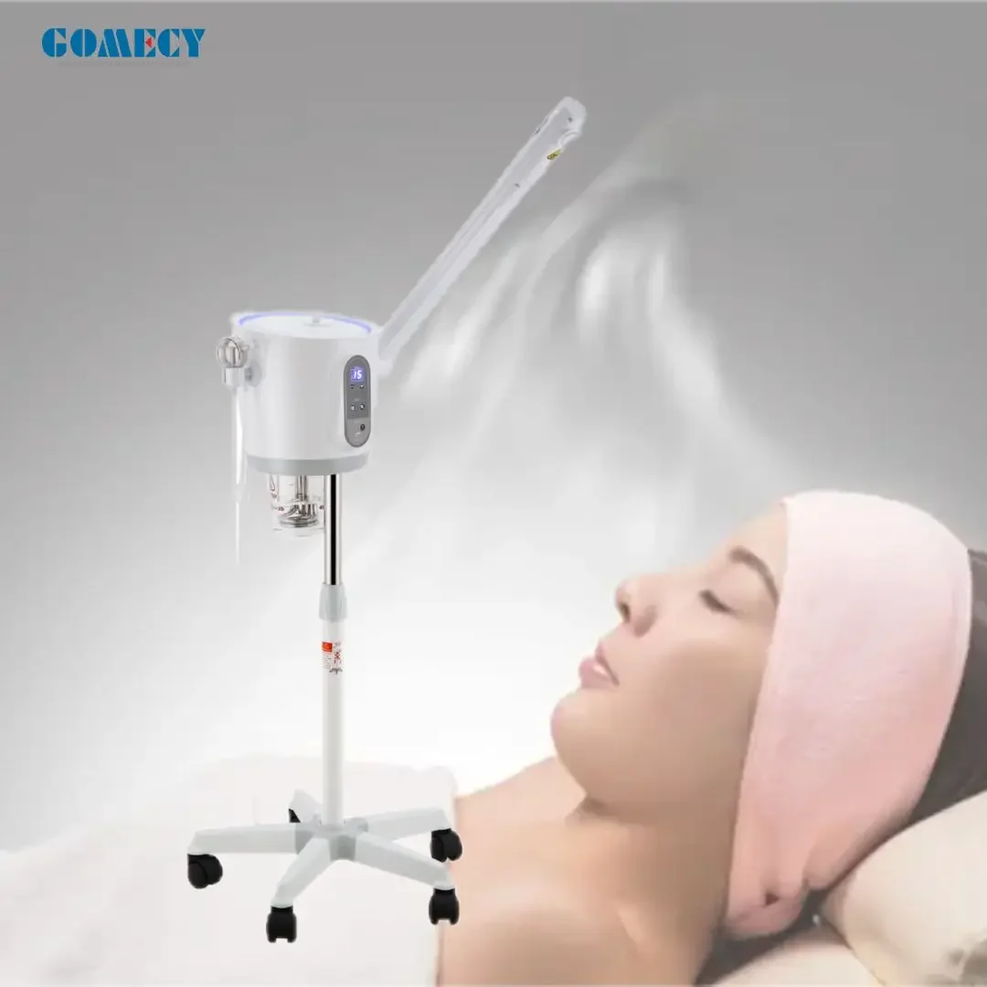 Portable Facial Mist Sprayer Hot Steamer Nano 2 in 1 Facial and Vacuum Steamer for Face Care Machine in Face
Portable Facial Mist Sprayer Hot Steamer Nano 2 in 1 Facial and Vacuum Steamer for Face Care Machine in Face