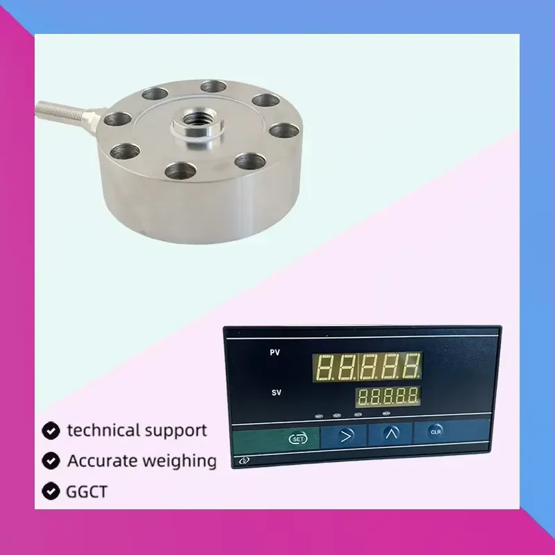 Wheel Shape Load Cell for Spoke Compression Tension Force Sensor Indicator Display Instrument 1T 5T 100T Pancake Pressure
Wheel Shape Load Cell for Spoke Compression Tension Force Sensor Indicator Display Instrument 1T 5T 100T Pancake Pressure