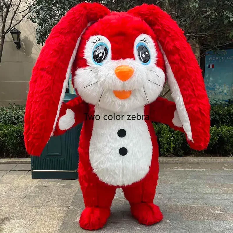 2.6m Easter Rabbit Costume Funny Role Play Full body Inflatable Costume Mascot Set Use Party Anniversary Wedding
2.6m Easter Rabbit Costume Funny Role Play Full body Inflatable Costume Mascot Set Use Party Anniversary Wedding