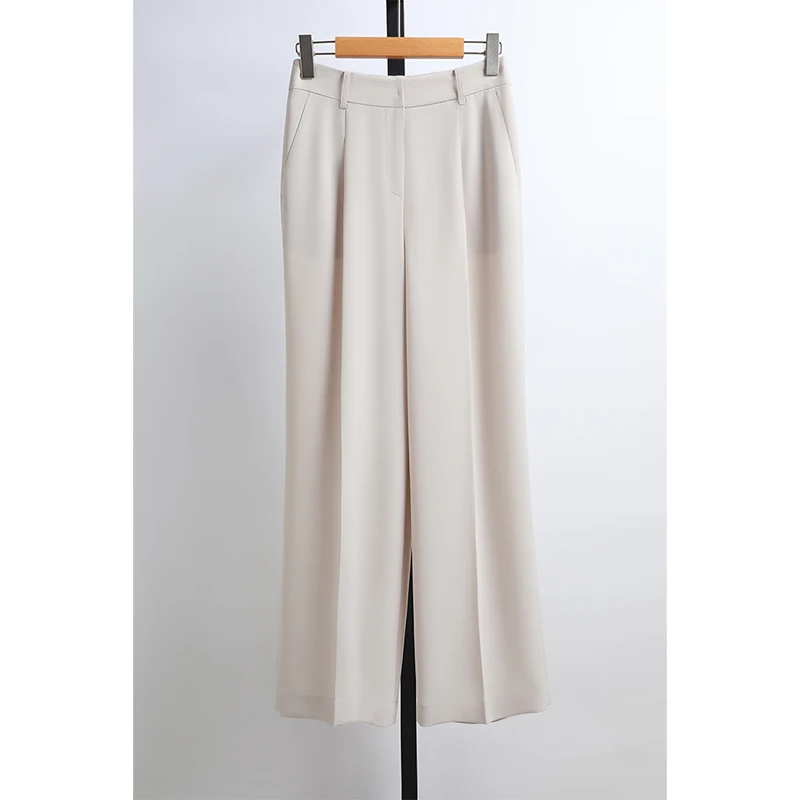 High Waist Straight Leg Suit Pants for Women Spring Summer Fashion Brand Casual Slimming Long Trousers Versatile Business Wear
High Waist Straight Leg Suit Pants for Women Spring Summer Fashion Brand Casual Slimming Long Trousers Versatile Business Wear