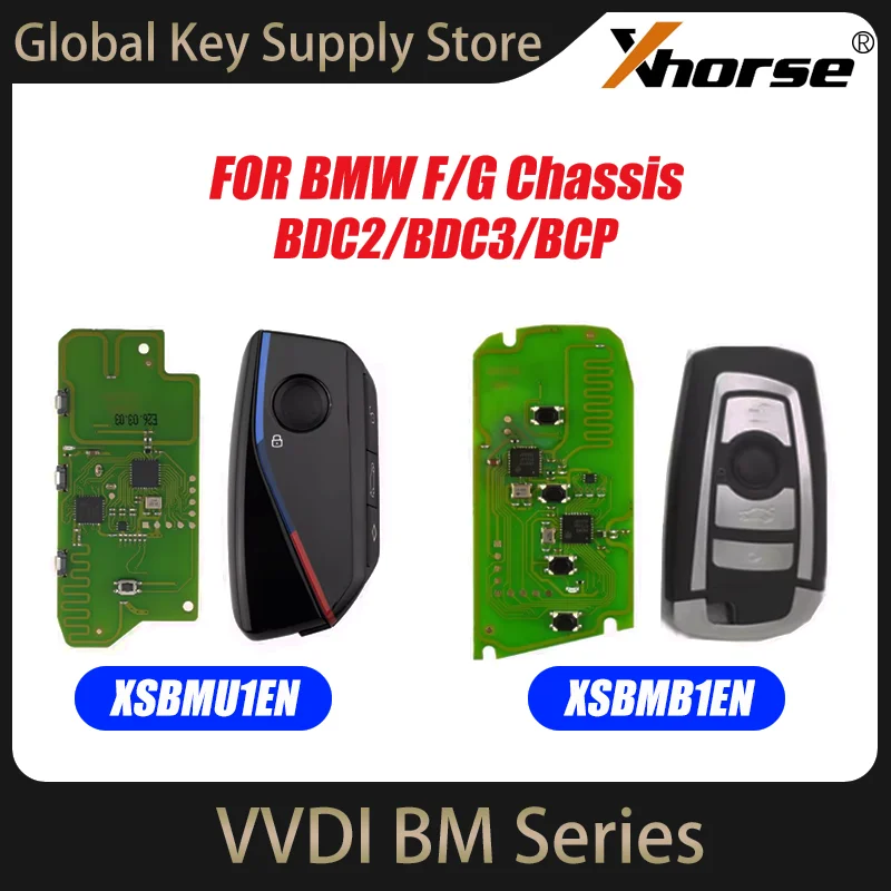 Xhorse VVDI BM Series XSBMU1EN XSBMB1EN Universal Smart Key for BMW F / G Chassis
Xhorse VVDI BM Series XSBMU1EN XSBMB1EN Universal Smart Key for BMW F / G Chassis