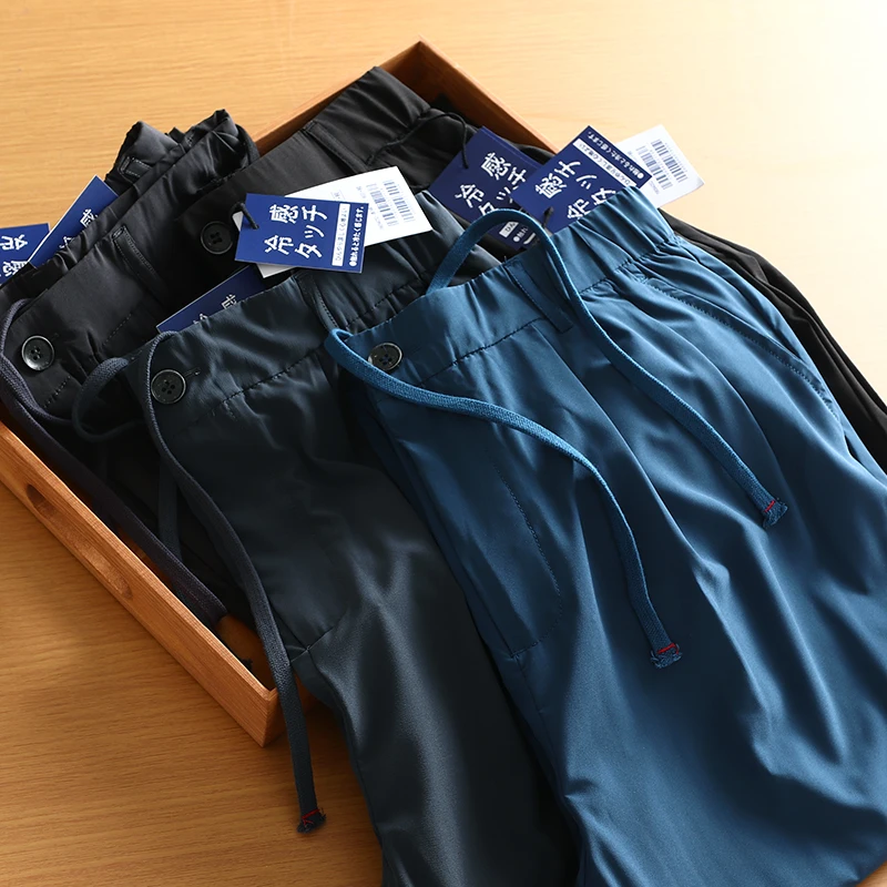 Recommended! Men's Lightweight Breathable Casual Nine-Piece Pants Summer New Arrival Cold Sensation Technology Work Tailored ...
Recommended! Men's Lightweight Breathable Casual Nine-Piece Pants Summer New Arrival Cold Sensation Technology Work Tailored ...