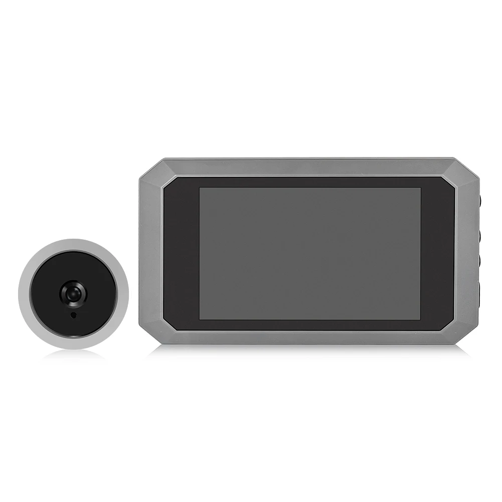 1080P WiFi Video Doorbell Peephole Viewer Smart Wireless Door Bell IR Night Vision 4.0" LCD Screen Digital Door Peephole Camera
1080P WiFi Video Doorbell Peephole Viewer Smart Wireless Door Bell IR Night Vision 4.0" LCD Screen Digital Door Peephole Camera