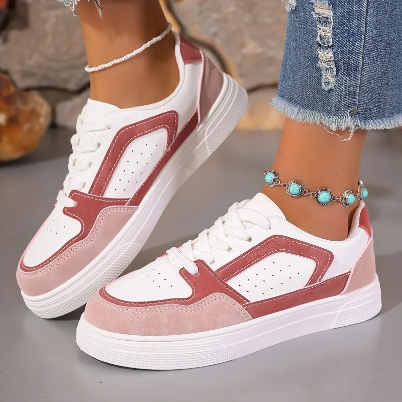 2025 New Fashionable Round Toe Lace-up Vulcanized Shoes Spring and Autumn New Thick-soled Comfortable Casual Sports Shoes
2025 New Fashionable Round Toe Lace-up Vulcanized Shoes Spring and Autumn New Thick-soled Comfortable Casual Sports Shoes