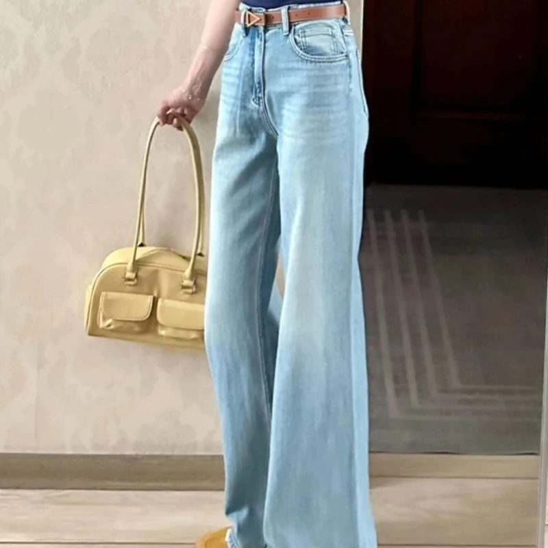 Women's Jeans Wide Leg Summer Female Cowboy Pants 2025 High Quality Streetwear Unique Grunge Y2k New in Shiny Gyaru Emo Trousers
Women's Jeans Wide Leg Summer Female Cowboy Pants 2025 High Quality Streetwear Unique Grunge Y2k New in Shiny Gyaru Emo Trousers