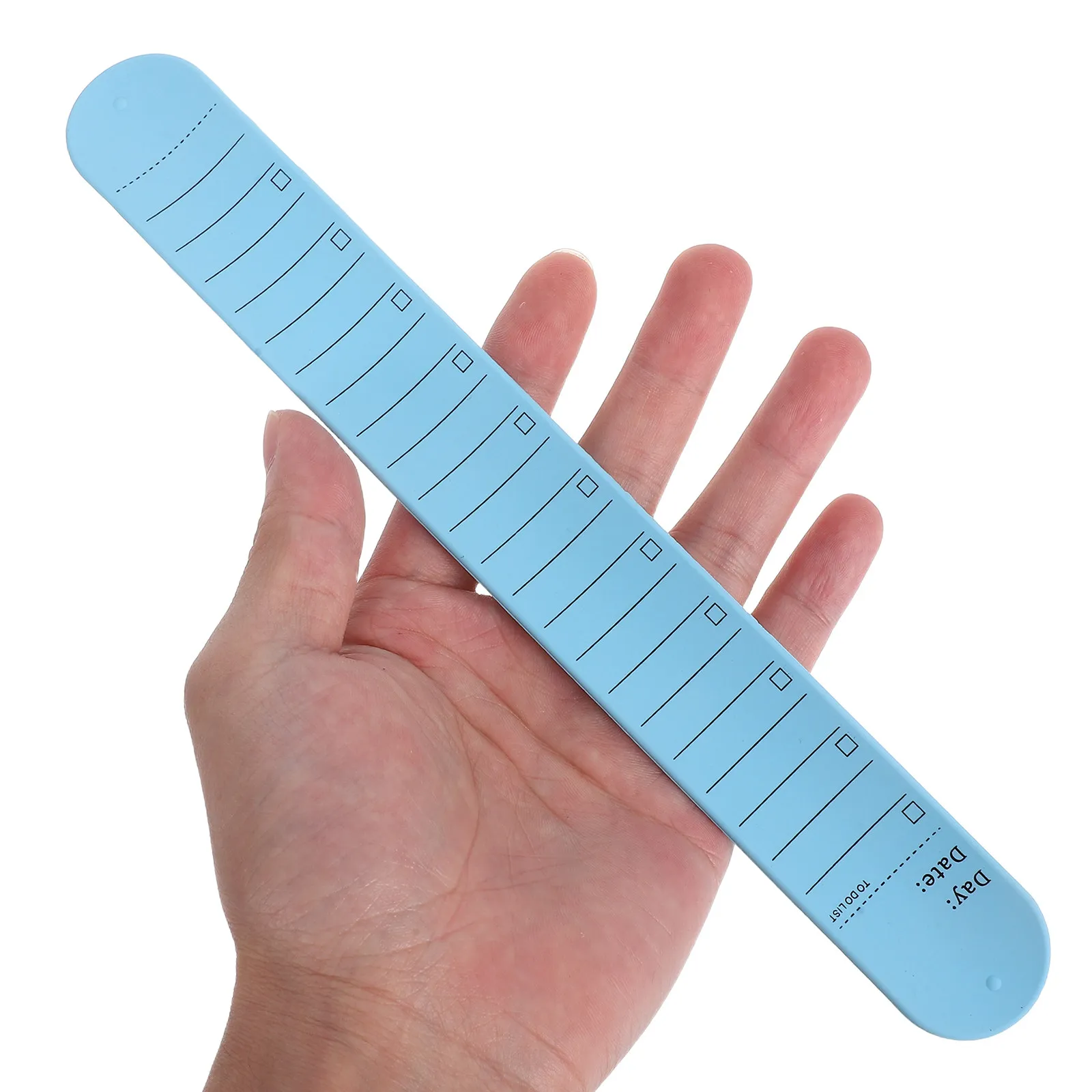 Набор из 6 многоразовых силиконовых браслетов-напоминаний с функцией стирания, водонепроницаемые, для ежедневного планирования, носимый блокнот-напоминание на запястье
Набор из 6 многоразовых силиконовых браслетов-напоминаний с функцией стирания, водонепроницаемые, для ежедневного планирования, носимый блокнот-напоминание на запястье