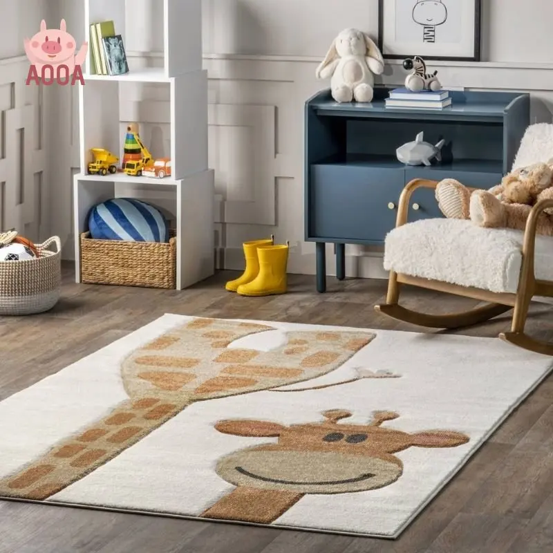Giraffe Animal Hairy Nursery Play Mat For Children Fluffy Carpet For Living Room Plush Bedroom Rug For Kids Room Soft Foot Mats
Giraffe Animal Hairy Nursery Play Mat For Children Fluffy Carpet For Living Room Plush Bedroom Rug For Kids Room Soft Foot Mats