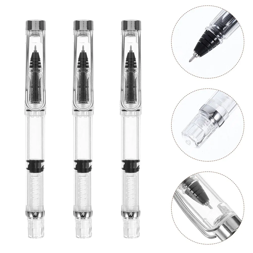 3Pcs Refillable Fine Point Gel Writing Pens Elegant Sleek Design No Ink Included Versatile for Office School Home Counters Shops
3Pcs Refillable Fine Point Gel Writing Pens Elegant Sleek Design No Ink Included Versatile for Office School Home Counters Shops