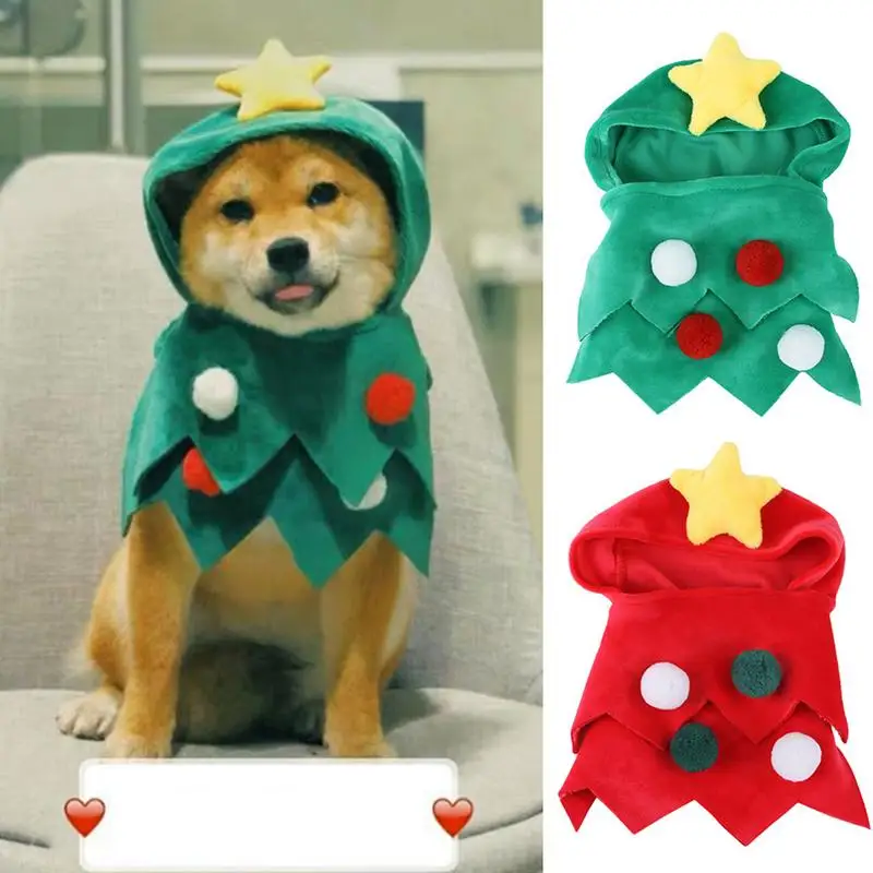 Dog Christmas Costumes Xmas Tree Cat Hoodies Christmas Buckle Outfit Kitten Dress up Skin-Friendly Winter Apparel for Pets S/M/L
Dog Christmas Costumes Xmas Tree Cat Hoodies Christmas Buckle Outfit Kitten Dress up Skin-Friendly Winter Apparel for Pets S/M/L