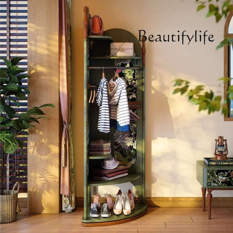 05-yj15 Solid wood hanger floor corner French retro rotatable bedroom hanger hanger storage rack
05-yj15 Solid wood hanger floor corner French retro rotatable bedroom hanger hanger storage rack