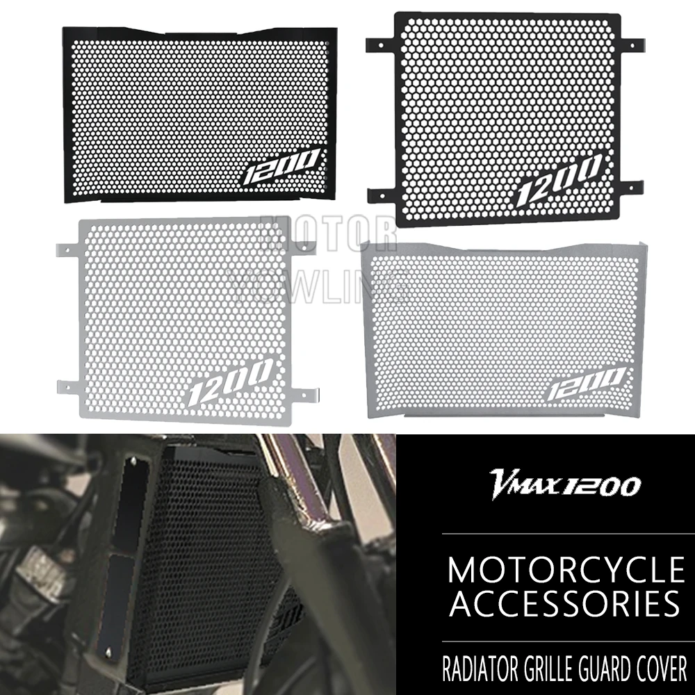 VMAX 1200 Motorcycle Accessories Radiator Guard Grille Cover FOR YAMAHA V-MAX V MAX 1200 1985-2007 2006 2005 2004 2003 2002 2001
VMAX 1200 Motorcycle Accessories Radiator Guard Grille Cover FOR YAMAHA V-MAX V MAX 1200 1985-2007 2006 2005 2004 2003 2002 2001
