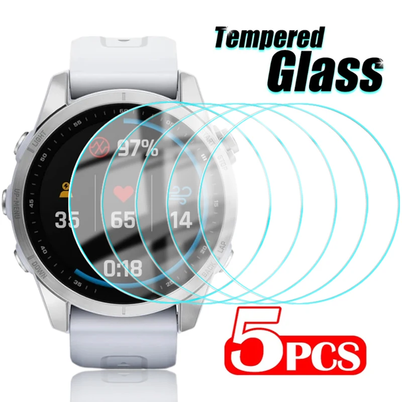5-1PCS Tempered Glass Protective Film for Garmin Fenix 7Pro 7X Pro 7S Pro HD Clear Screen Protector Cover for Fenix 7 Protection
5-1PCS Tempered Glass Protective Film for Garmin Fenix 7Pro 7X Pro 7S Pro HD Clear Screen Protector Cover for Fenix 7 Protection